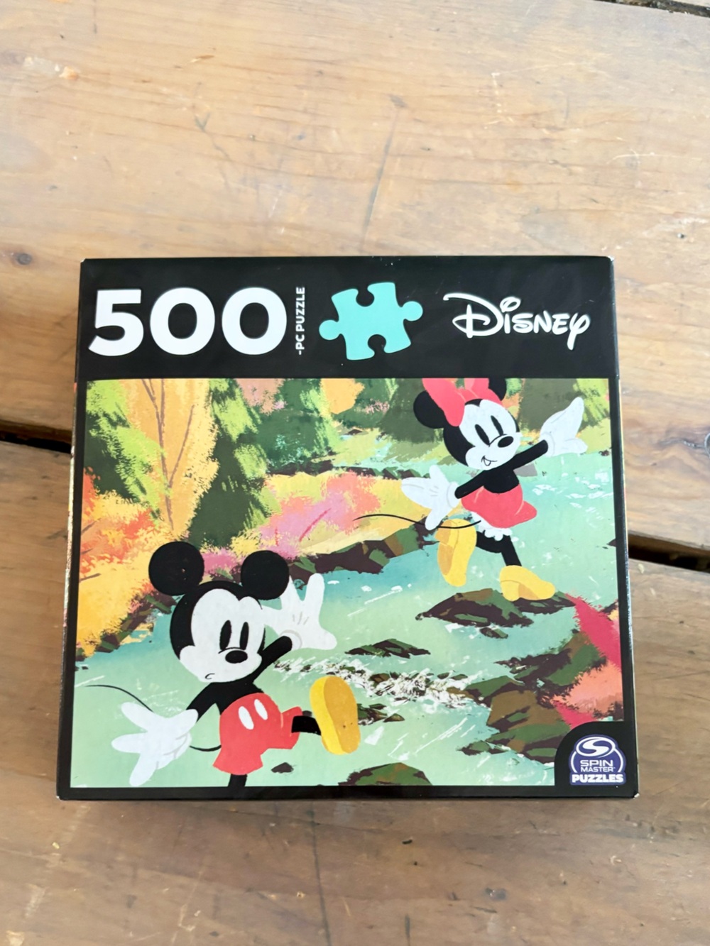 Disney Mickey & Minnie 500-Piece Puzzle New